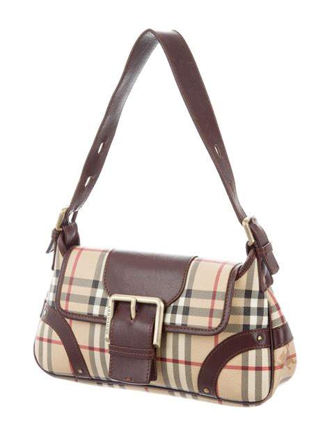 vintage burberry denim bag|burberry vintage check shoulder bag.